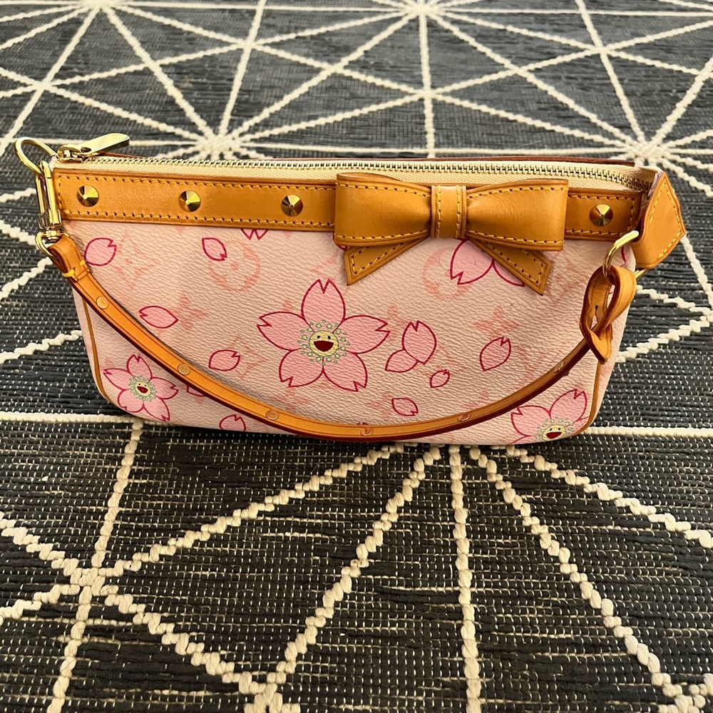 Louis Vuitton Murakami Cherry Blossom Pink Pochette